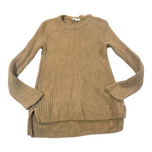 Madewell Tan Crew Neck Sweater